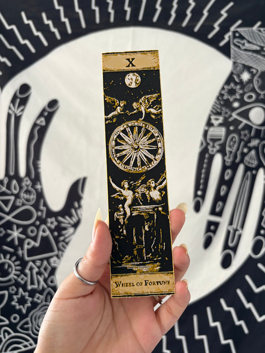 Wheel of Fortune Tarot bookmark