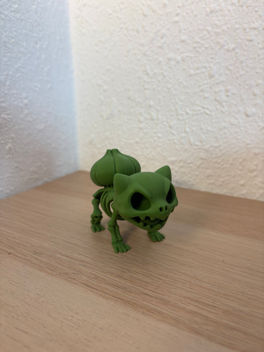 Bulbasaur Skeleton Figure