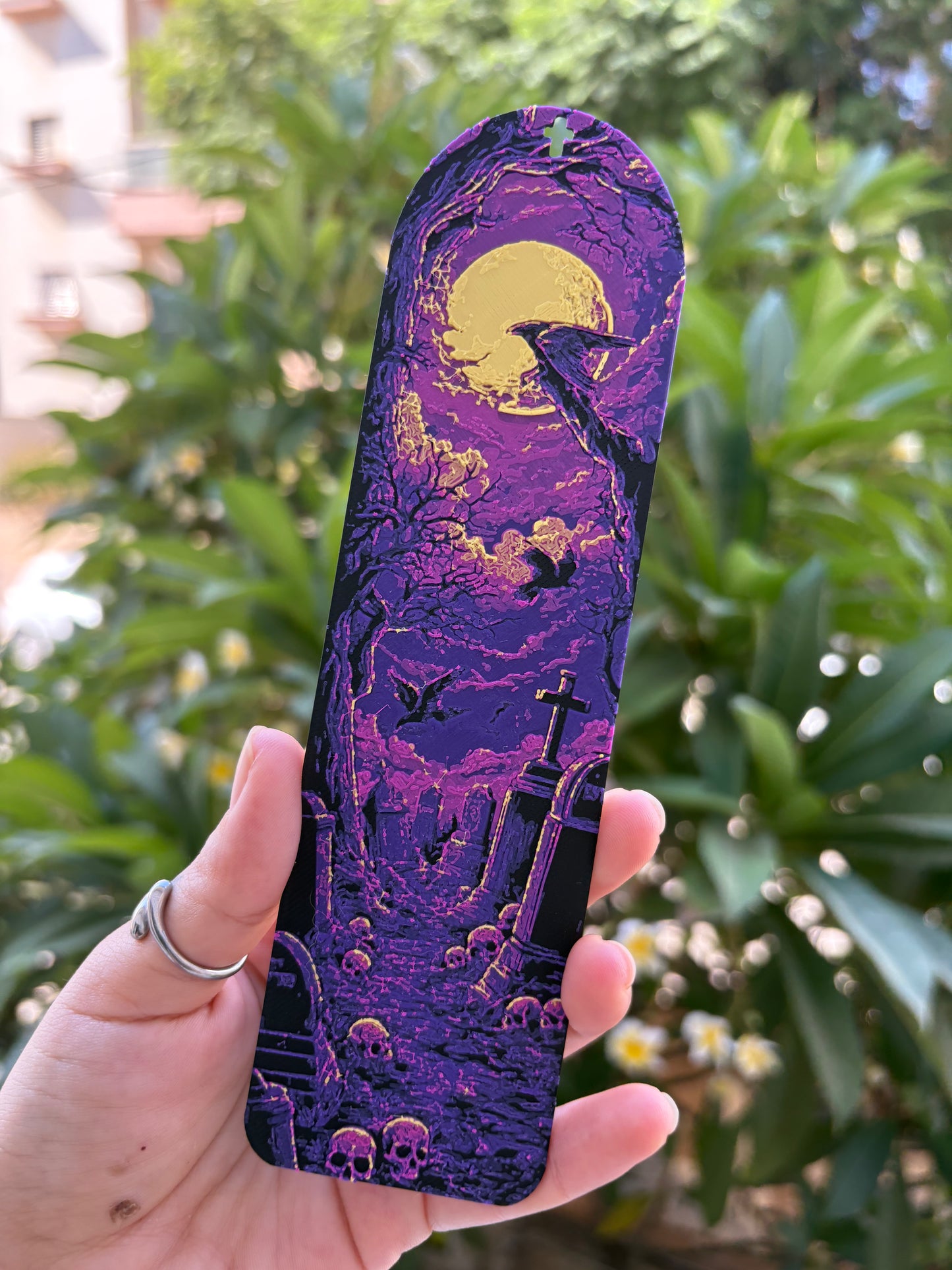 Graveyard Moon Bookmark