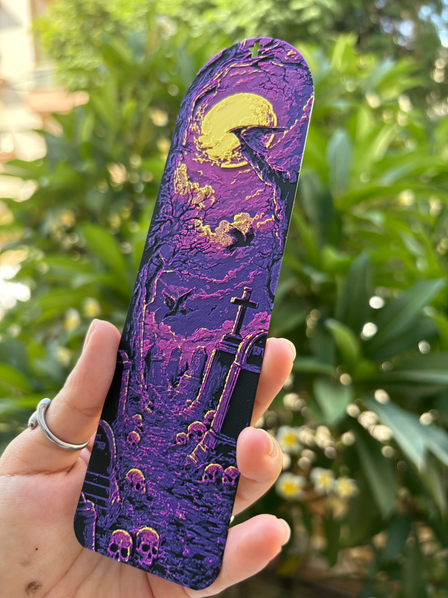 Graveyard Moon Bookmark