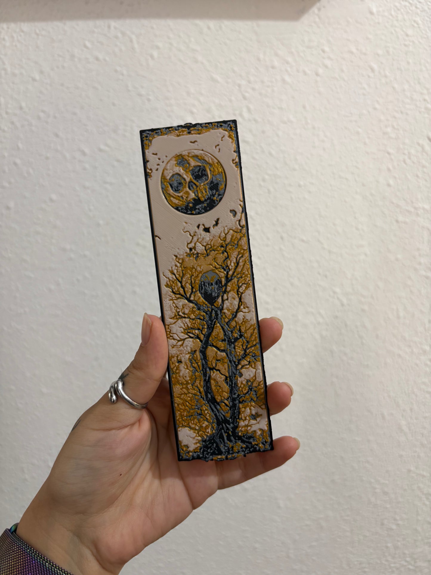 Skull Night n.3 bookmark