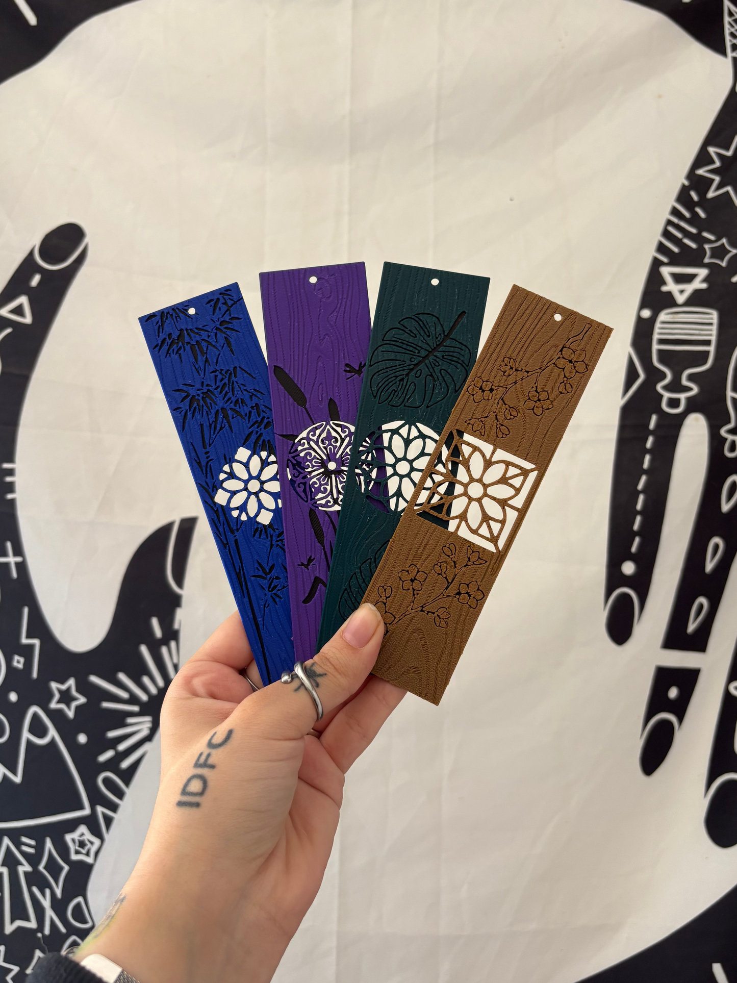 Wooden Window Bookmarks