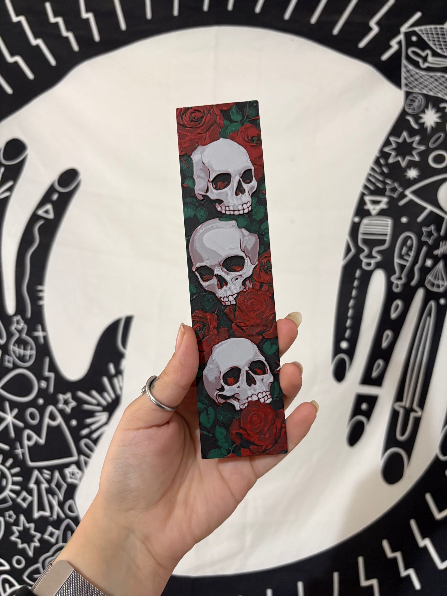 Skulls & Roses Bookmarks