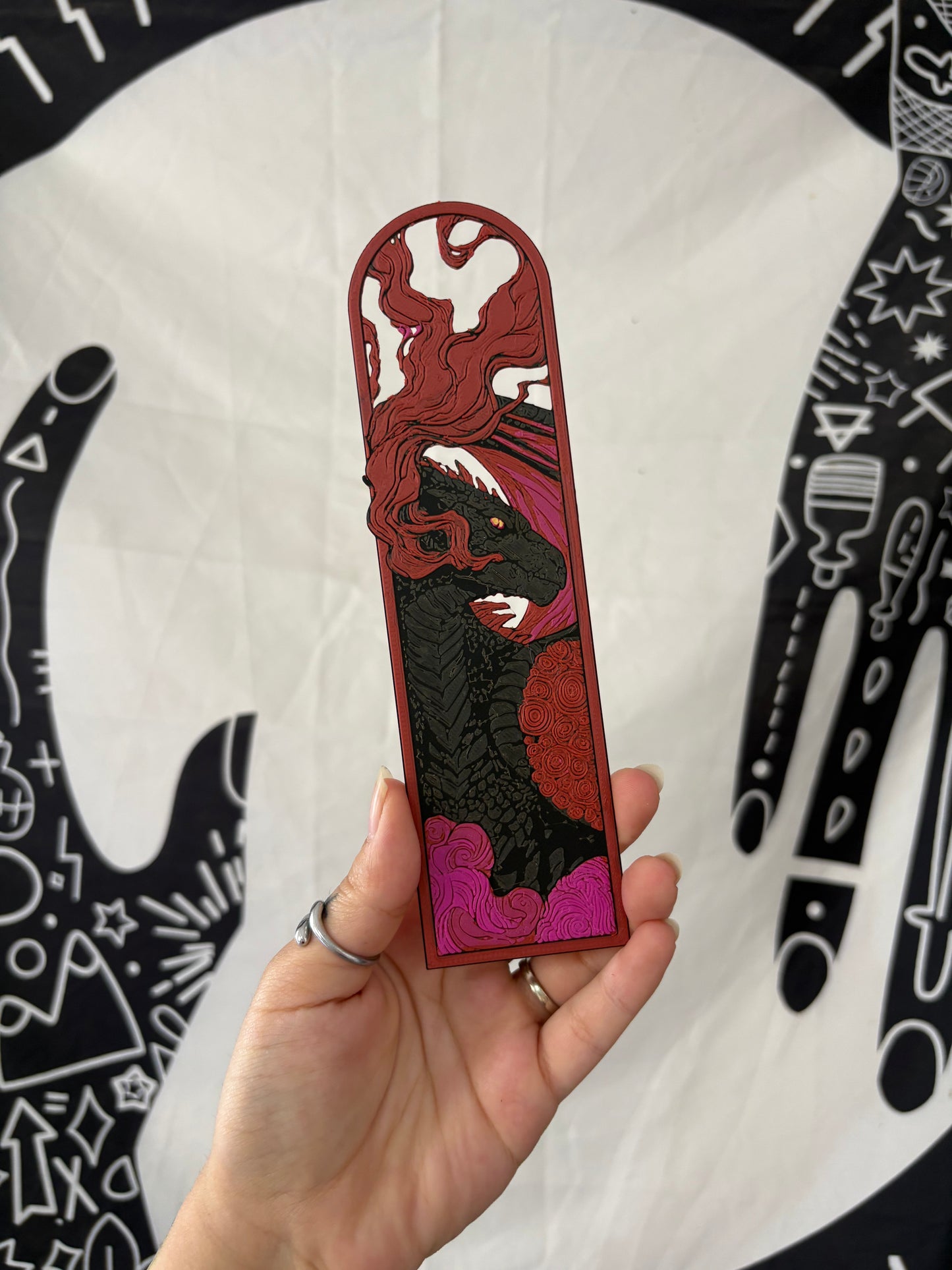 Dragon of Crimson Winds Bookmark